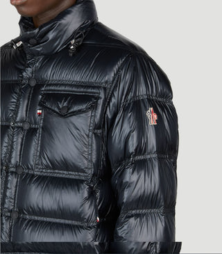 Black Raffort Padded Şişme Mont