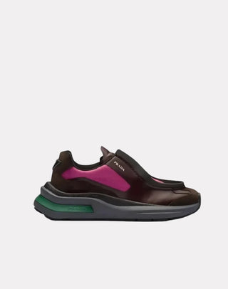 Panelli Yuvarlak Burunlu Erkek Sneaker