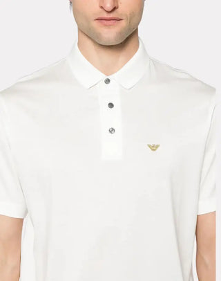 Beyaz Polo Erkek T-shirt