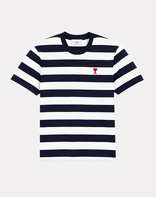 Ami De Coeur Striped Unisex T-shirt