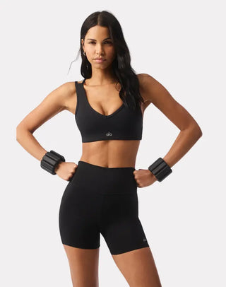 Airlift Ribbed Jump Start Kadın V-yaka Spor Sütyeni