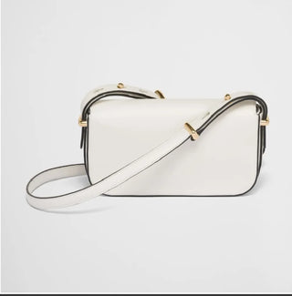 Kapaklı Saffiano Deri Omuz Çantasi