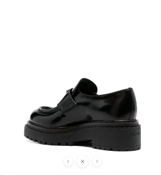 Prada Komple Deri Metal logolu Kadın Lofer