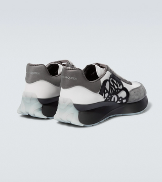 Alexander Mcqueen Logolu Deri Erkek Sneaker