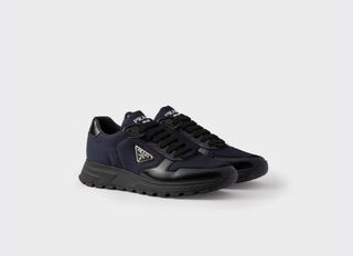 Prada Prax 01 Re -nylon fırçalanmış Deri Erkek Sneaker