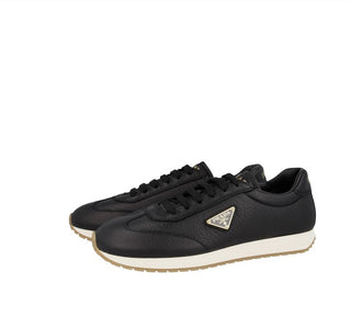 Prada Komple Deri Metal Logolu Sneaker