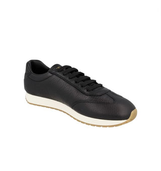 Prada Komple Deri Metal Logolu Sneaker