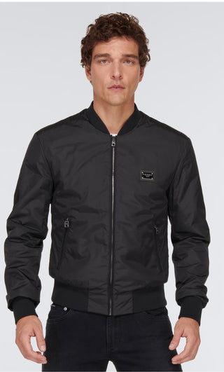 Metal Logolu Erkek Mont