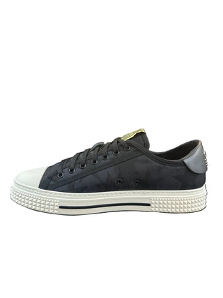 Kamuflaj Detaylı Düz Taban Erkek Sneakers