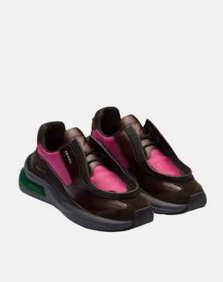 Panelli Yuvarlak Burunlu Erkek Sneaker