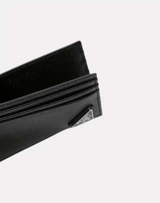 Üçgen Logolu Deri Kartlık