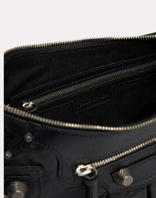 Le Cagole Small Deri Omuz Çantası