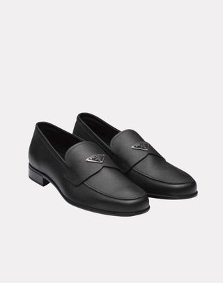 Saffiano Deri Metal Logolu Erkek Ayakkabı