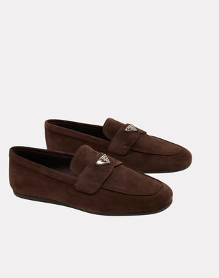 Kahverengi Süet Erkek Loafer