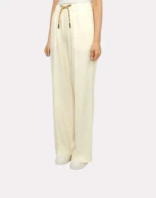 Kırık Beyaz Beli Kordonlu Eşofman Altı