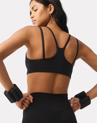 Airlift Ribbed Jump Start Kadın V-yaka Spor Sütyeni