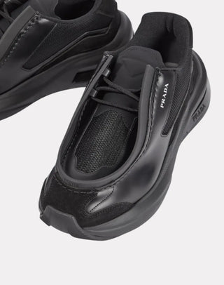 Fırçalanmış Kadın Deri Sneakers