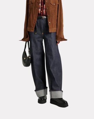 Kalın Taban Parlak Deri Kadın Sneakers