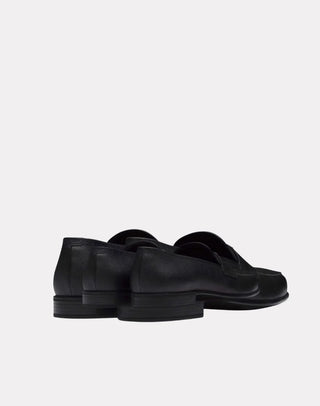 Saffiano Deri Metal Logolu Erkek Ayakkabı