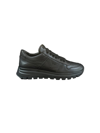 Deri  Bağcıklı Kadın Sneakers