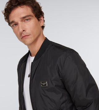 Metal Logolu Erkek Mont