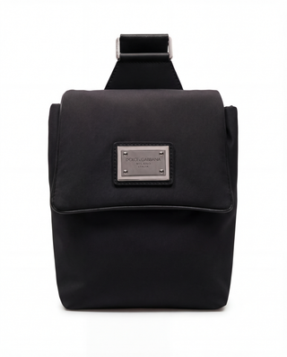 Dolce & Gabbana Siyah Logolu Erkek Çanta