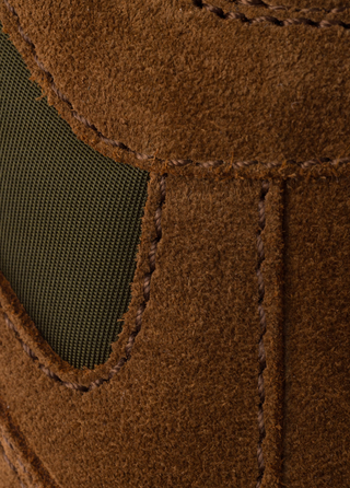 Kahverengi Süet ve Re-Nylon Erkek Spor Ayakkabı