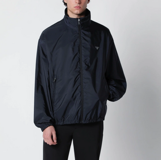 Siyah ve Lacivert çift taraflı Re-Nylon Fermuarlı Ceket