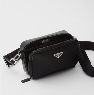 Prada Brique Re-Naylon ve Saffiano Deri Çanta