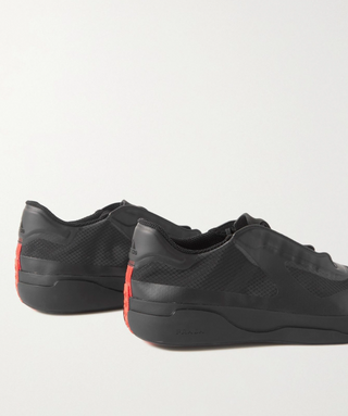 Prada/Adidas Kauçuk Taban Siyah Sneakers