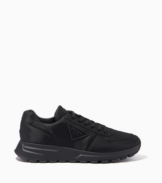 Siyah Logo Bağcıklı Kadın Sneakers