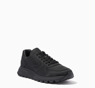 Siyah Logo Bağcıklı Kadın Sneakers