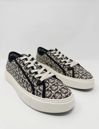 Ferragamo Desenli Alçak Kesim Sneaker