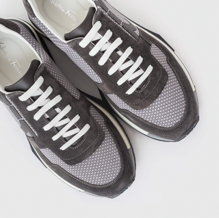 Kalın Taban Fileli Detaylandırmalı Erkek Sneaker
