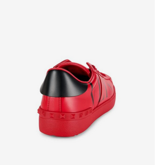 Logo Baskılı Kırmızı Erkek Sneaker