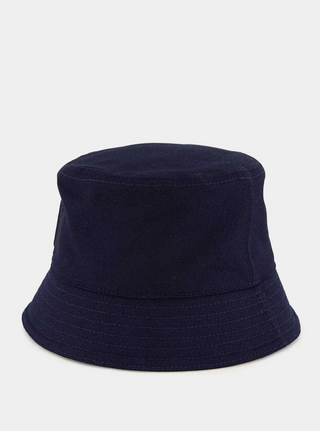 Gucci Kanvas Balıkçı Şapka Beyaz/Lacivert
