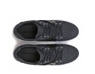 DG Lacivert Kumaş Detaylı Erkek Sneakers