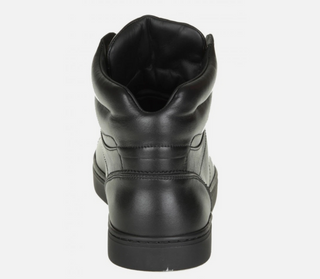 Siyah Deri Erkek Sneakers