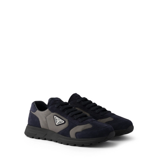 Prada Prax Süet ve Re-Nylon Spor Ayakkabı