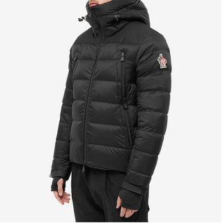 Moncler Grenoble Erkek Camurac Kapüşonlu Kaz Tüyü Mont