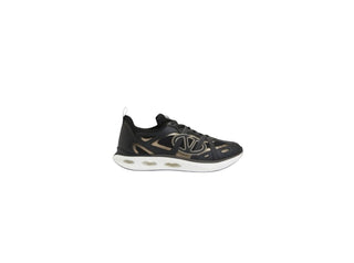 Valentino Garavani VLogo Easy Jog Siyah Erkek Deri Sneaker