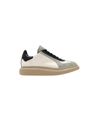 Oversized Retro Beyaz Siyah Erkek Sneakers