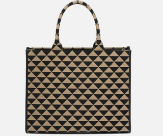 Prada Symbole Jakarlı El Çantası