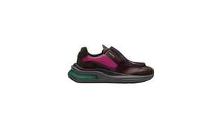 Prada Panelli Yuvarlak Burunlu Erkek Sneaker