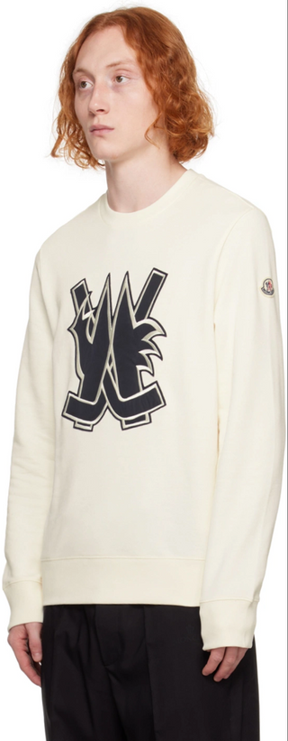 Moncler Off-White Hokey Sweatshirt