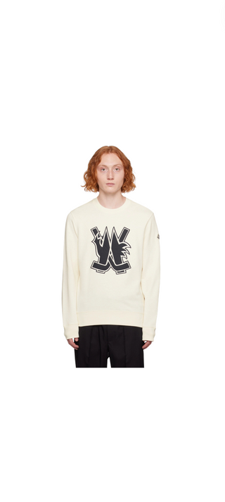 Moncler Off-White Hokey Sweatshirt