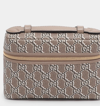 Gucci Taupe GG Shadow Supreme Canvas Mini Çanta