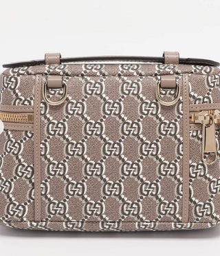 Gucci Taupe GG Shadow Supreme Canvas Mini Çanta