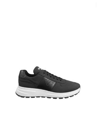 Prada Kumaş Yanı Deri Logolu Sneaker