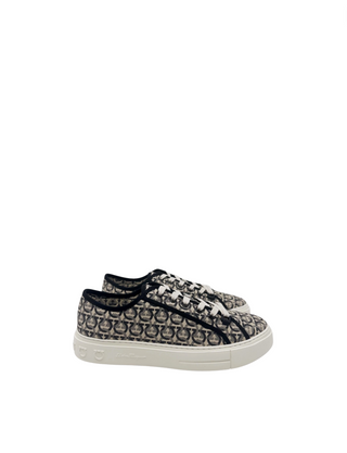 Ferragamo Desenli Alçak Kesim Sneaker